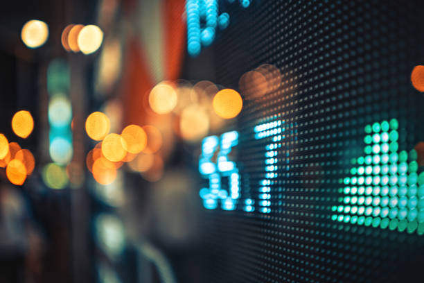 istock financial stock market numbers 861386308