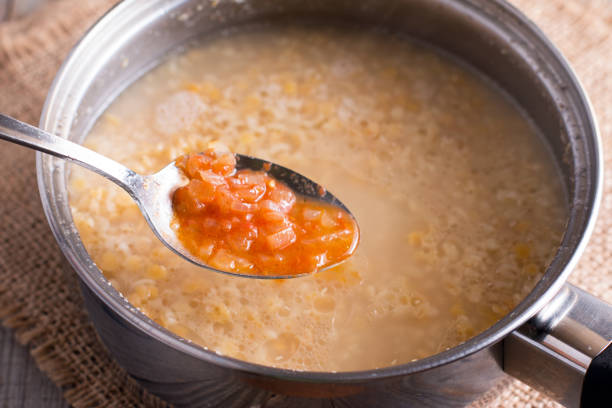istock Preparation of tomato soup 861395244