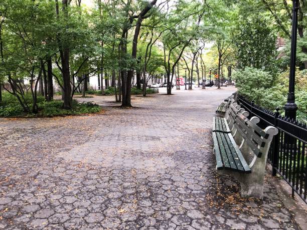 istock Empty New York City Park 861395468