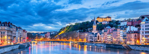istock The Saone river in Lyon city 861408296