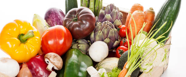 istock Crate of raw fresh vegetables 861409644