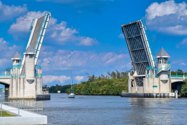istock Open Bridge on Atlantic Intracoastal Waterway 861413026