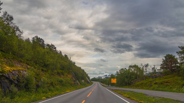 istock Up on the mountain road 861422166