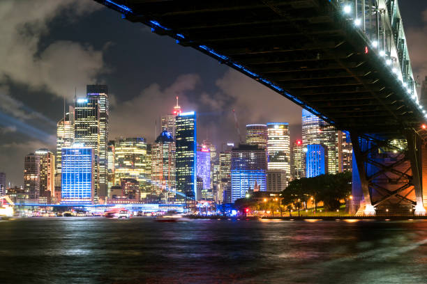 istock Vivid Sydney - Colorful Skyscrapers 861432340