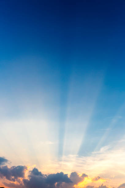istock Majestic View Of Cloudy Sky During Sunset. 861437798