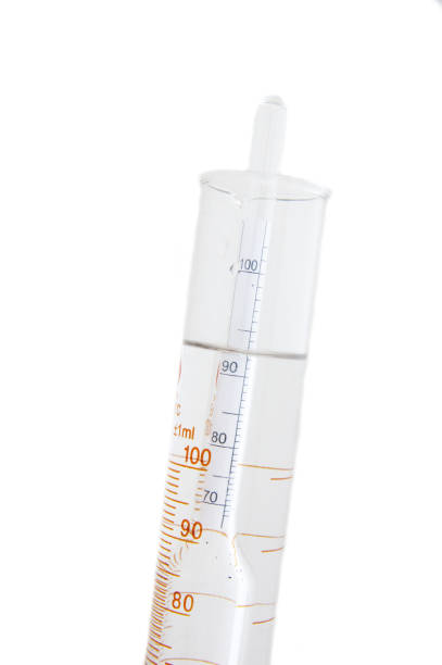 istock measuring beaker with pure spirit, 861457578