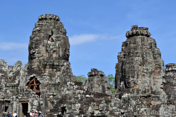 istock The view around Bayon Temple complex in Angkor Wat, Cambodia. It's famous for many faces that carved on the wall 861459960
