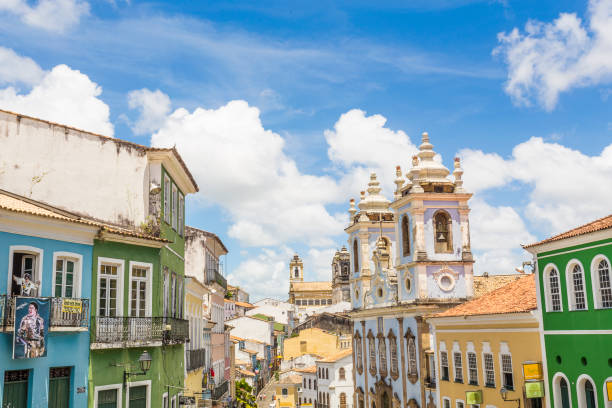 istock Pelourinho in a clear day in Bahia. 861460400