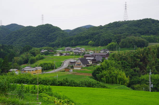 istock Japenese traditional village 861464294