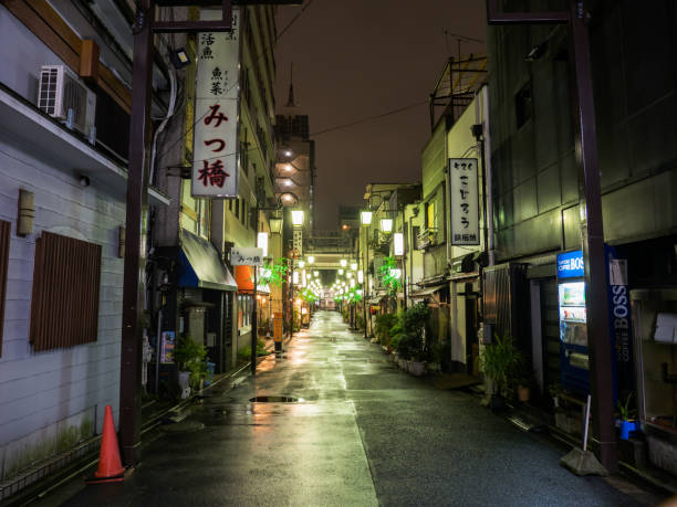 istock Asakusa Night view, Japan Tokyo 861479984