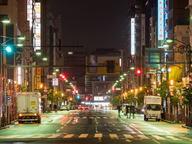 istock Asakusa Night view, Japan Tokyo 861480066