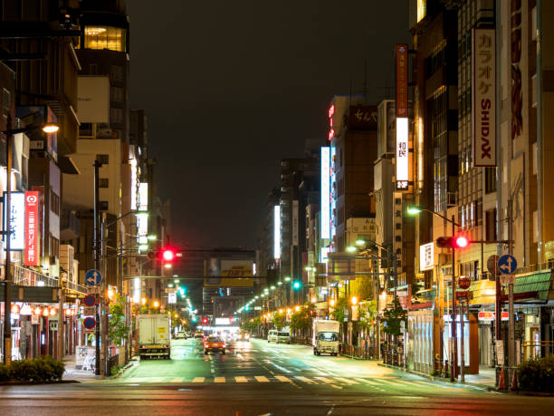 istock Asakusa Night view, Japan Tokyo 861480070