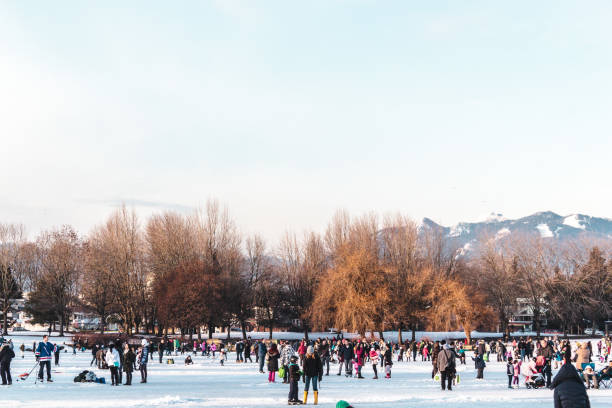 istock Trout Lake Frozen in Vancouver, BC, Canada 861480648