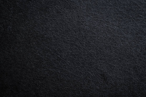 black leather notebook Close up vintage of black leather notebook texture background use for your texts display old black leather photo album stock pictures, royalty-free photos & images