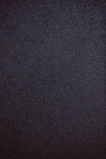 black leather notebook Close up vintage of black leather notebook texture background use for your texts display old black leather photo album stock pictures, royalty-free photos & images