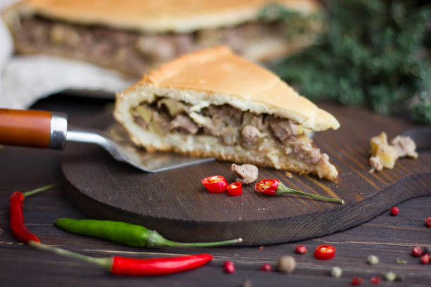istock Seasonings to a pie with meat. 861499210