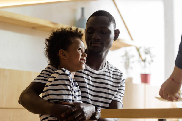 istock happy african american father and son 861514210