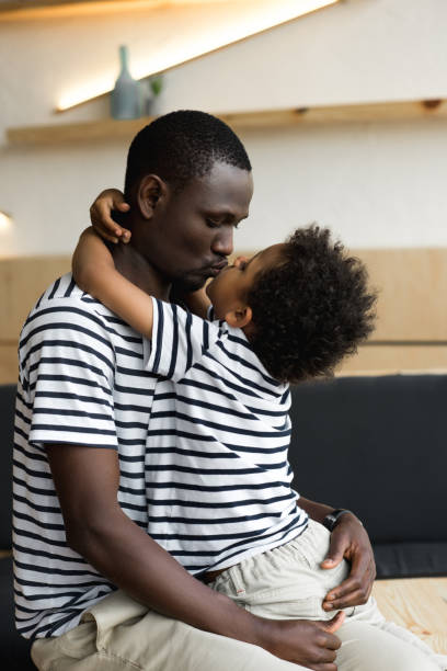 istock happy african american father and son 861514298