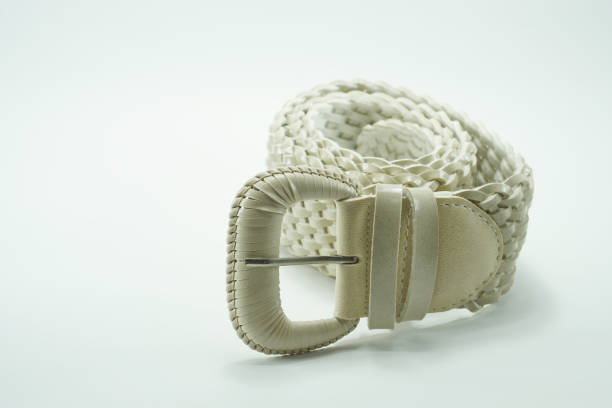 istock Fashion belt  isolated on white background. 861524848
