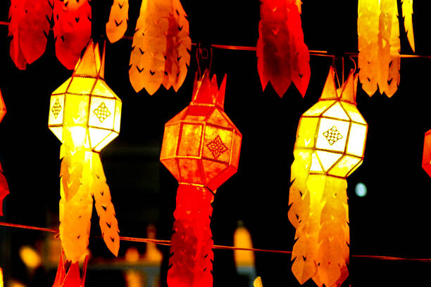 istock Paper lanterns in Chiangmai night market 861539226
