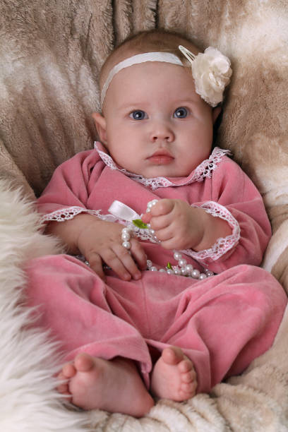 istock Beautiful little baby - 0-6 months 861549108