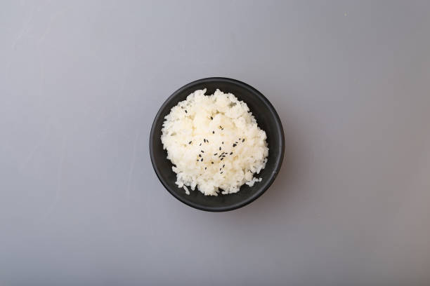 istock Japanese rice in black  bow 861553158