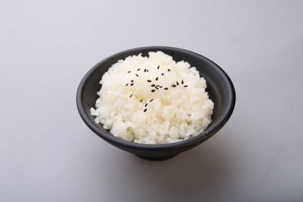 istock Japanese rice in black  bow 861553160