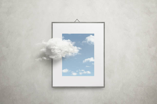 think outside the box surreal minimal concept think outside the box surreal minimal concept illusion photos stock pictures, royalty-free photos & images