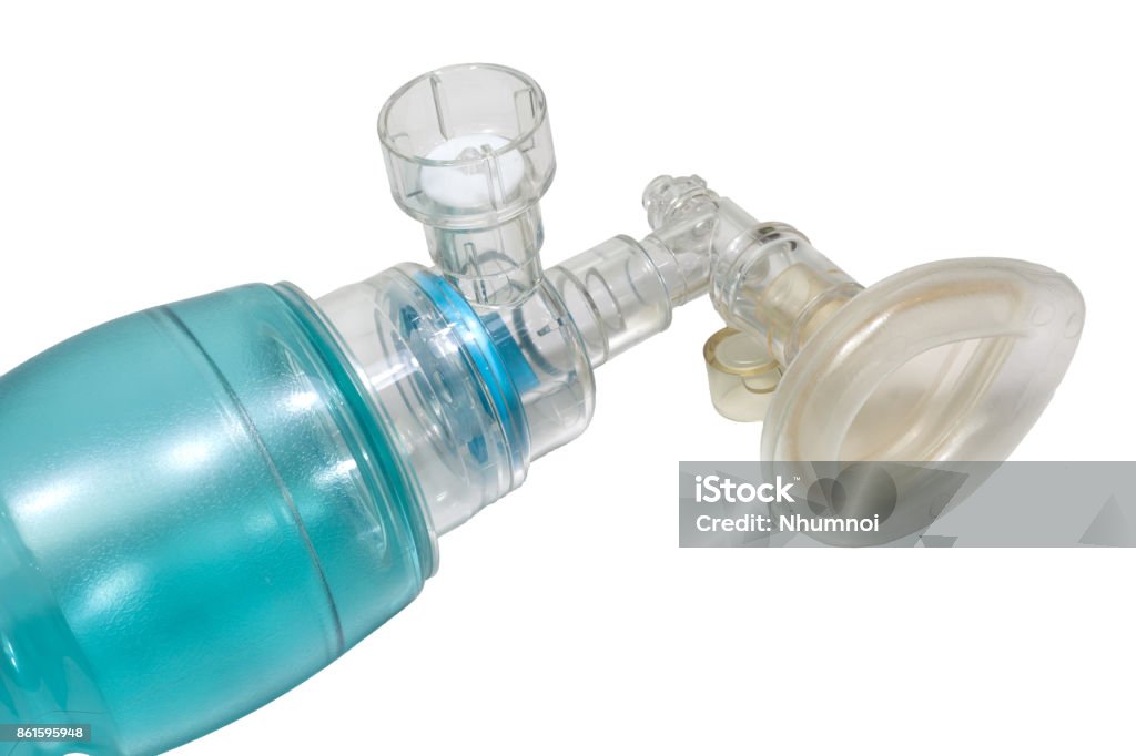 Ambu Beutel Stockfoto und mehr Bilder von Tragebehältnis - Tragebehältnis,  Schutzmaske, Sauerstoff - iStock