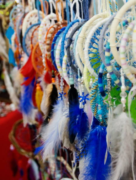 istock Photo of handmade dreamcatchers 861637402