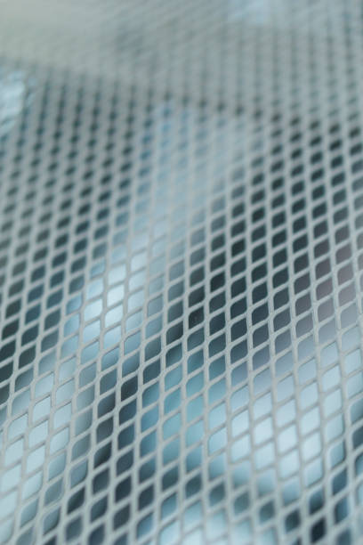 istock A sturdy metal grid as there are in hospitals and jails. 861637518