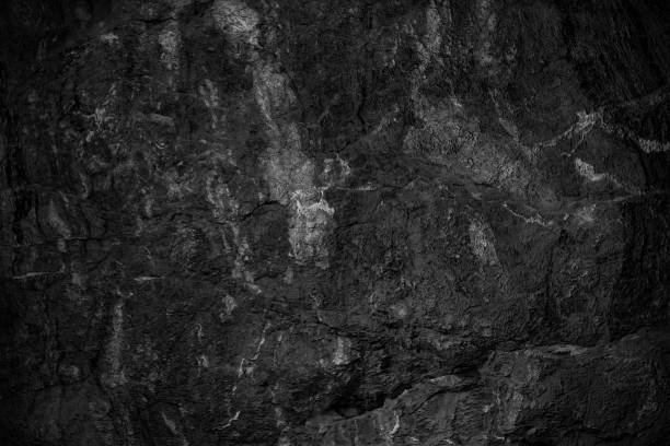 istock Dark grey black slate background or texture.Black slate background 861638810
