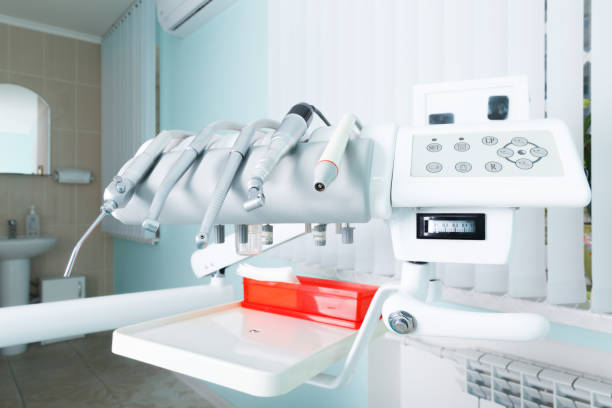 istock Various professional dental tools close-up in the office 861658422