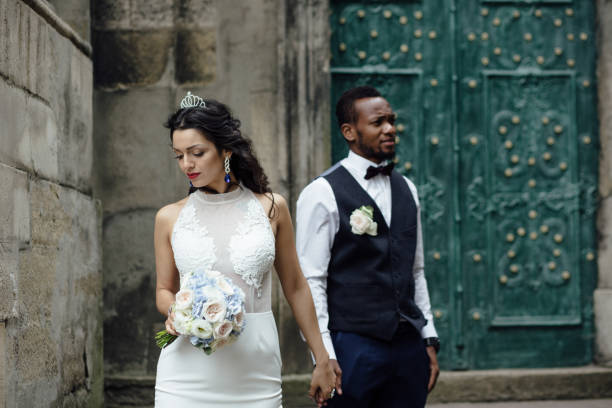 istock couple celebrating their wedding day 861670968