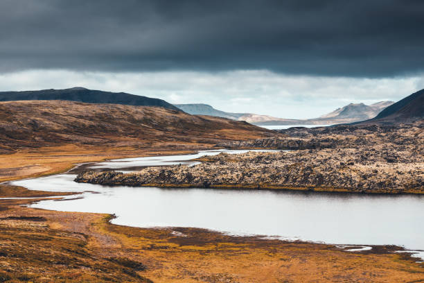 istock Mossy Hills Around Selvallavatn Lake 861671504