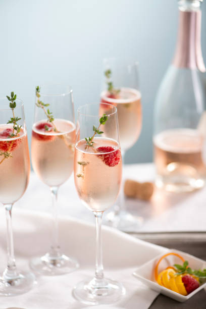 istock Rose Champagne Cocktails 861678652
