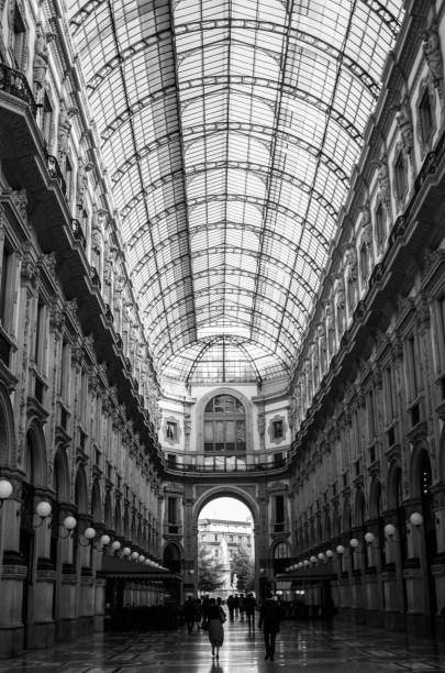 Galleria Vittorio Emanuele in Italy. A magnificent roof