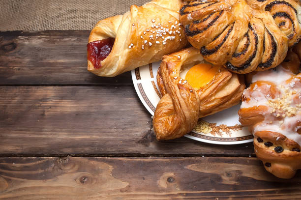 istock bakery pastry bread on the wooden table 861680944