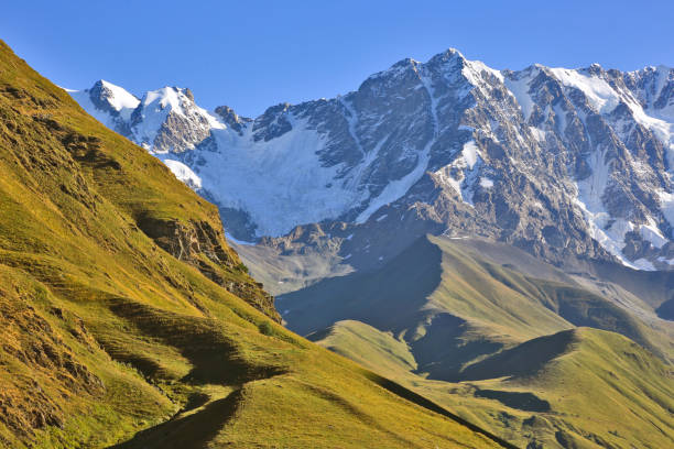 istock the Caucasus mountain range in Georgia. Mountain landscape 861691674