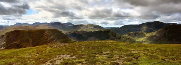 istock Shadows and sunshine over the fells 861692516