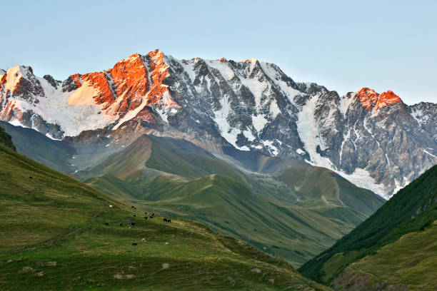 istock the Caucasus mountain range in Georgia. Mountain landscape 861703166