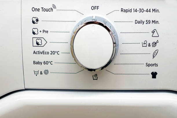 istock open the panel and the washing machine, washing 861703282