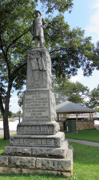 istock US Civil War Confederate General Hiram Bronson Granbury statue 861705870