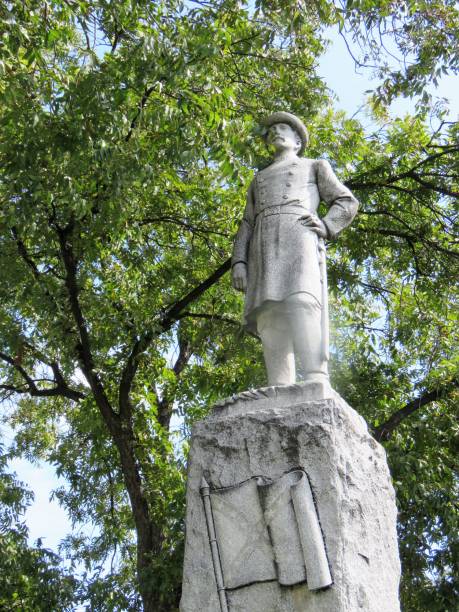 istock US Civil War Confederate General Hiram Bronson Granbury statue 861708292