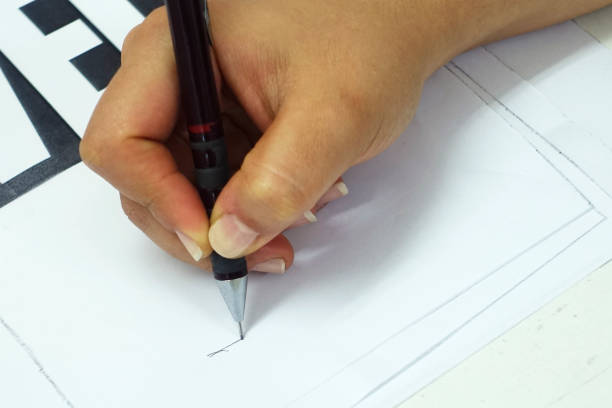istock Businesswoman writing on a form 861712356
