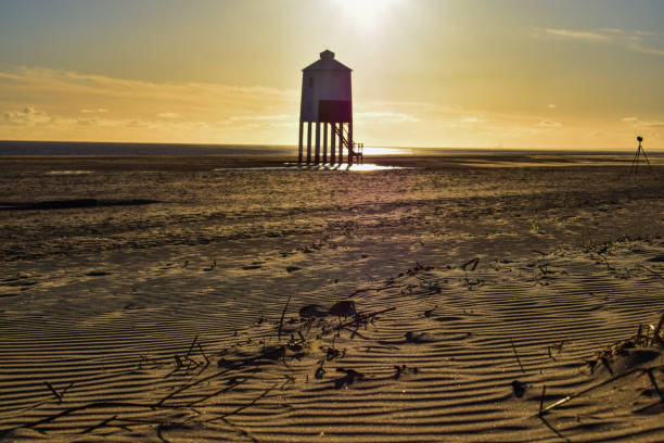 istock Burnham on Sea Lighthouse in Somerset at Sunset 861715420
