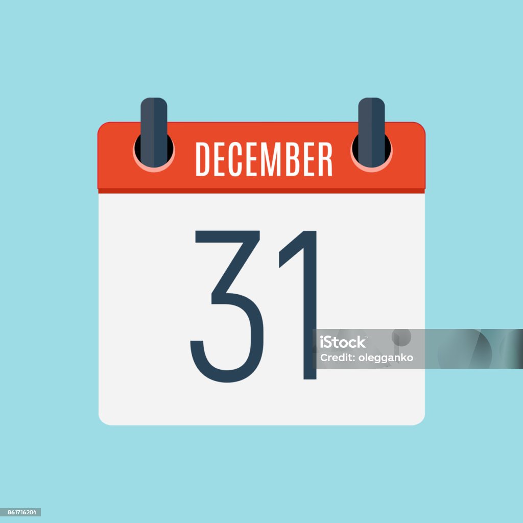 December 31 Calendar Daily Icon. Vector Illustration Emblem. Element of Design for Decoration Office Documents and Applications. Logo of Day, Date, Month and Holiday December 31 Calendar Daily Icon. Vector Illustration Emblem. Element of Design for Decoration Office Documents and Applications. Logo of Day, Date, Month and Holiday. EPS10 Business stock vector