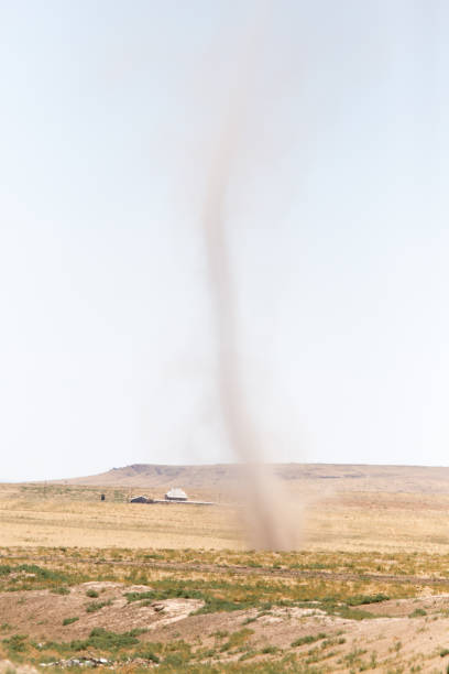 istock tornado in the field of dust 861719370