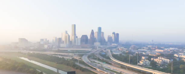 istock Houston Downton Highway view fron North side 861722114