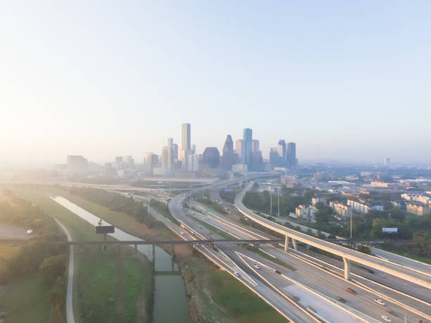 istock Houston Downton Highway view fron North side 861722142